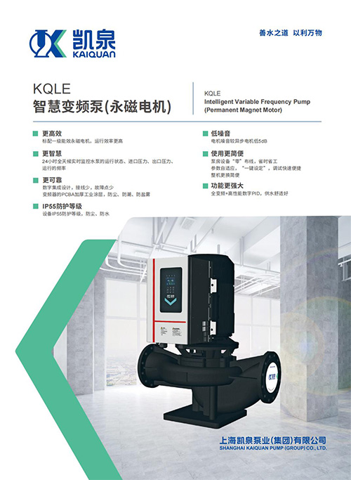 KQLE智慧变频泵(永磁电机)